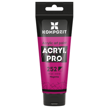Акриловая краска Acryl PRO №252 маджента, 75 мл 743919 фото