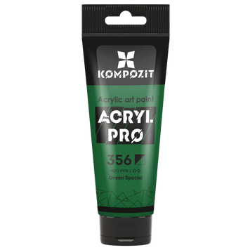 Акриловая краска Acryl PRO №356 зеленый особенный, 75 мл 743922 фото
