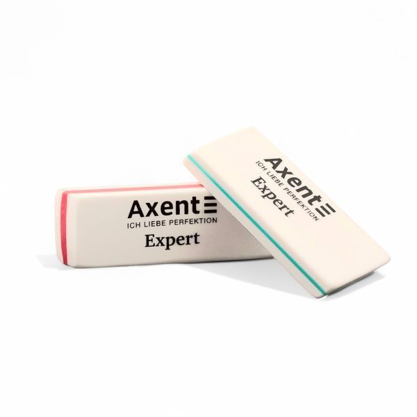 Гумка Expert "Axent" м'яка, червона  301180 фото