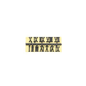 Римские цифры, цвет черный, 1,3 см 559608 фото