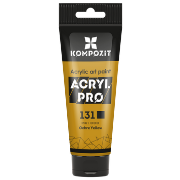 Акриловая краска Acryl PRO №131 охра желтая, 75 мл 743903 фото